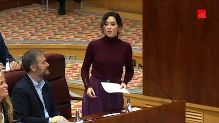 Ayuso defiende a Quirón frente a "las iras del Gobierno y sus caniches"