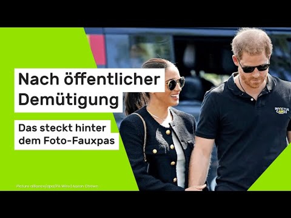 Nach öffentlicher Demütigung - das steckt hinter dem Foto-Fauxpas
