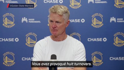 Kerr : « Draymond Green a fait un travail incroyable sur Wembanyama » - Basket - NBA