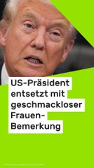No Glomex Donald Trump: US-Präsident entsetzt mit geschmackloser Frauen-Bemerkung - Vance lacht sich schlapp