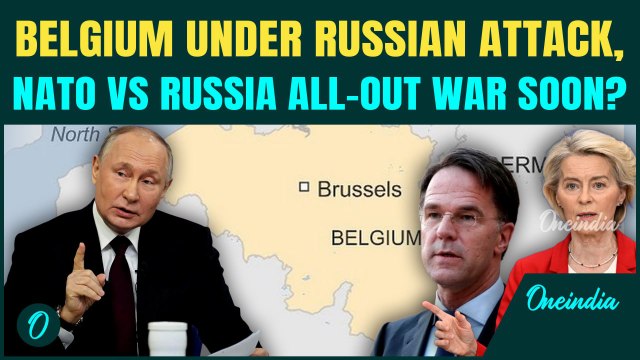 Putin Sends CHILLING War Message to NATO Allies |Belgium IN PANIC As Russian Drones HOVER Over Bases