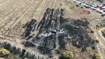 Düşen askeri uçaktaki son şehidin naaşına ulaşıldı