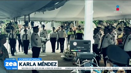 Dan último adiós a policías viles asesinadas en El Salto, Jalisco