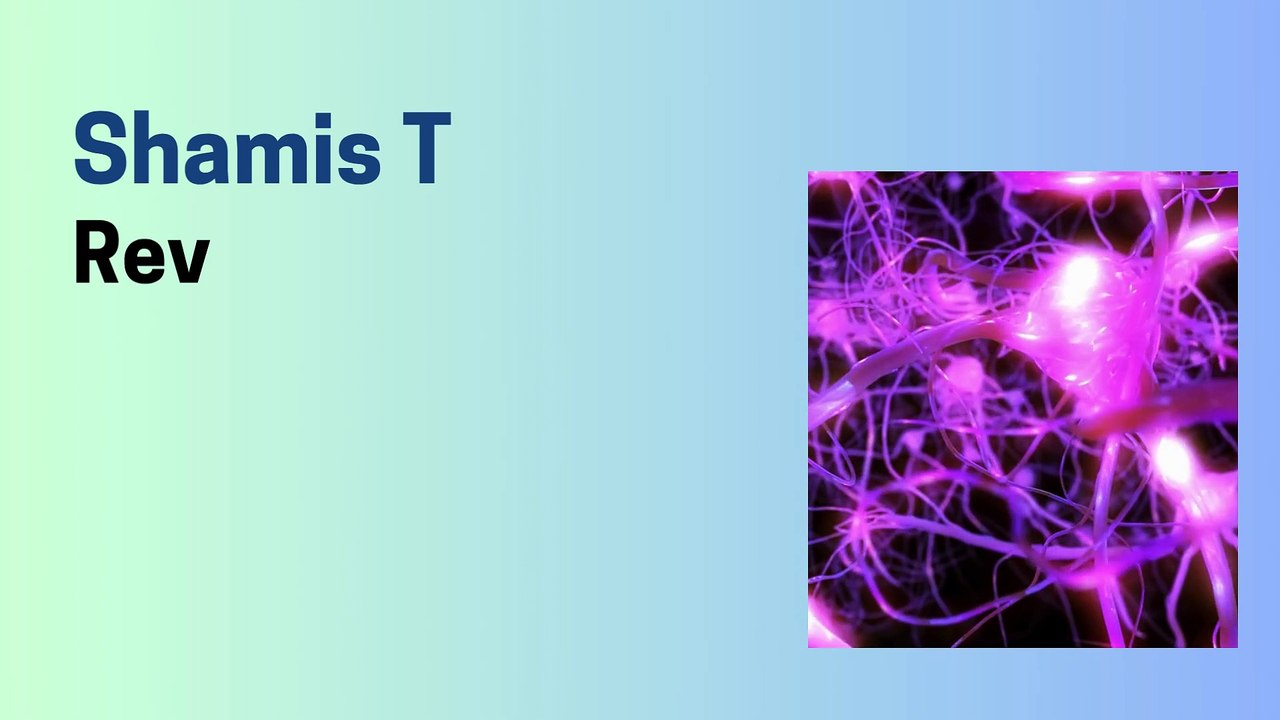 Shamis Tate Reveals 5 Lifestyle Tips to Boost Nerve Function and Energy