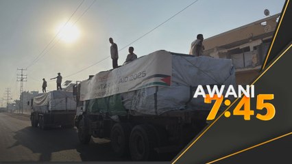 Israel 'saring' kemasukan bantuan, guni tepung harapan Gaza