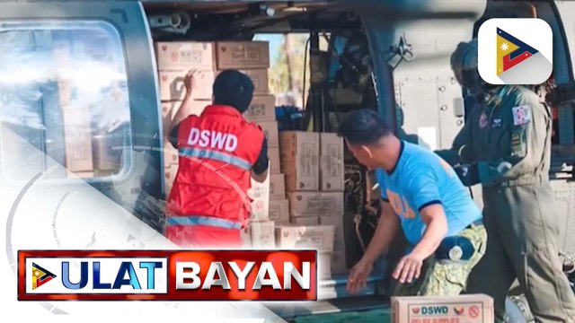 DSWD, patuloy ang pagbibigay ng tulong sa mga nasalanta ng Bagyong #TinoPH at #UwanPH | ulat ni Noel Talacay