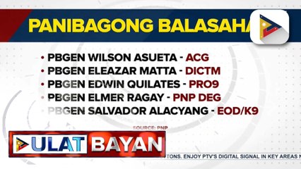 PNP, magpapatupad ng panibagong balasahan