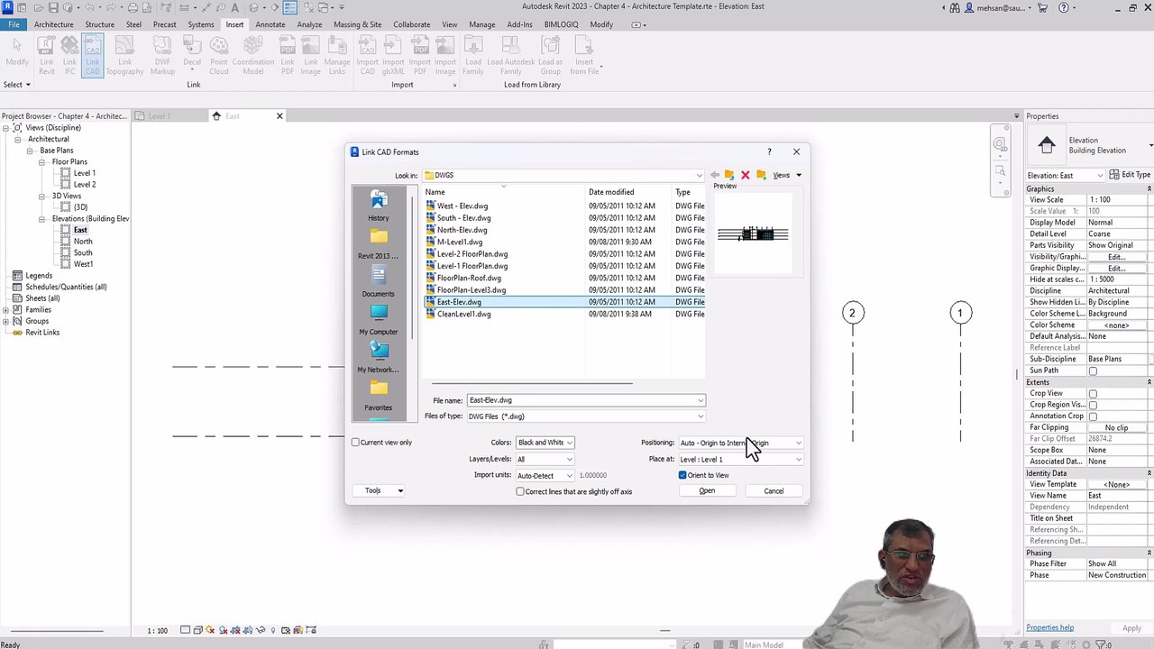 Mastering CAD Linking in Revit MEP The Wireframe Approachریوٹ میپ میں کیڈ لنکنگ میں مہارت حاصل کرنا وائر فریم اپروچPart-26