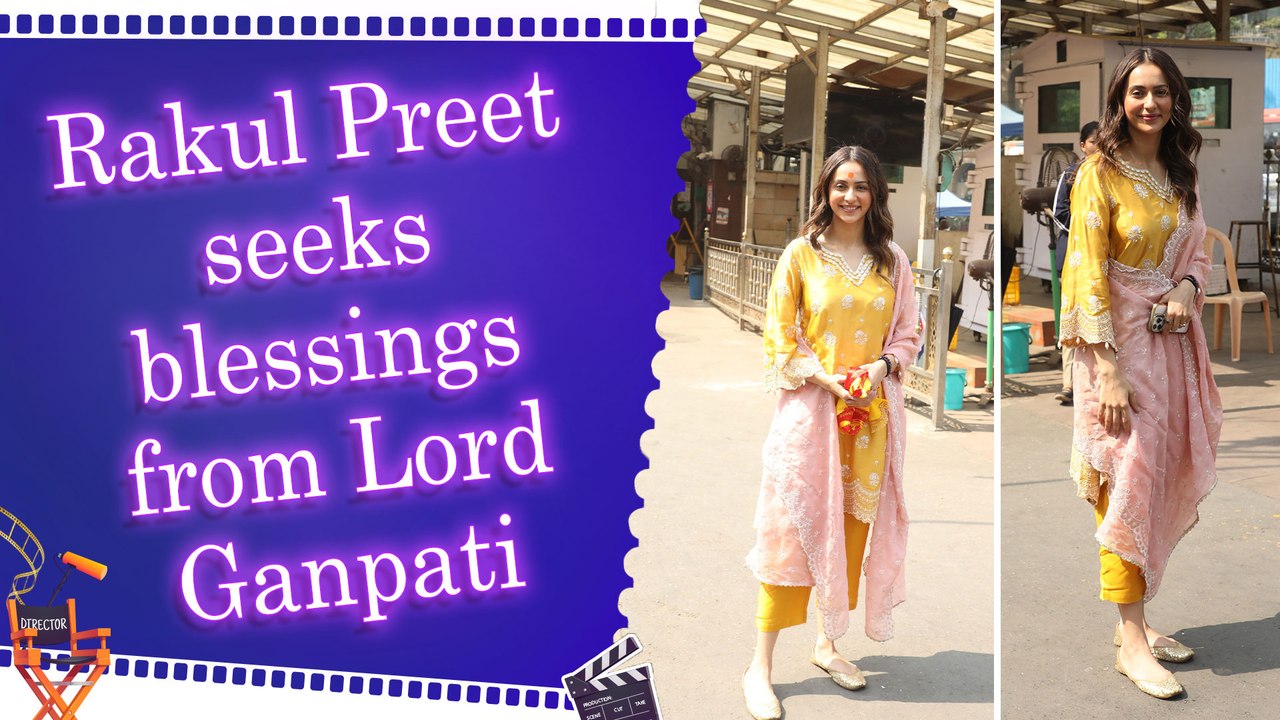 Rakul Preet Singh visits Siddhivinayak Temple ahead of the release of ‘De De Pyaar De 2’