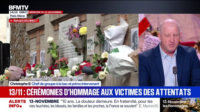 13-Novembre: Des images de chaos en arrivant sur les terrasses : le chef de groupe de la bac et primo intervenant raconte les attaques