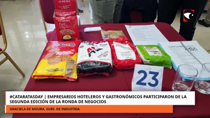#CataratasDay Empresarios hoteleros y gastronómicos participaron de la Ronda de Negocios