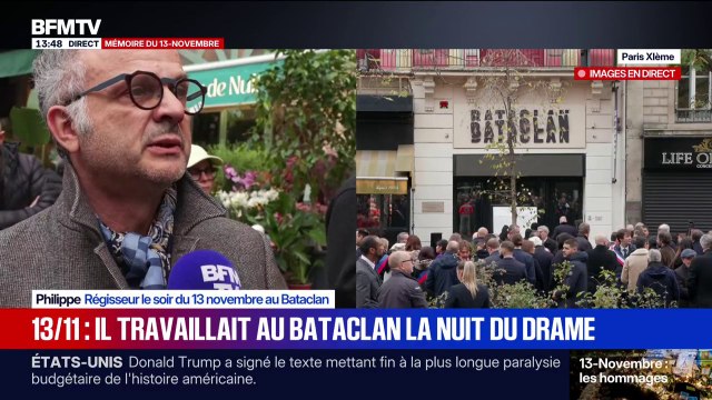 13-Novembre: On ne guérit pas , témoigne Philippe, régisseur du Bataclan le soir des attentats