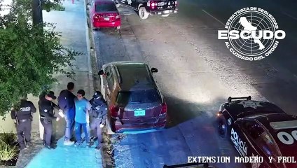 Botón de alerta ayuda a la Policía de Monterrey a detener a dos jóvenes por robo