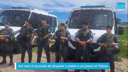Así cayó el acusado de disparar y matar a un joven en Tolosa