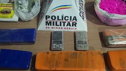 Adolescente é apreendido com grande quantidade de drogas em MG