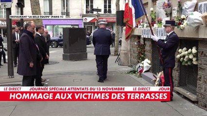 13-Novembre : Le nom des victimes prononcé lors de l'hommage aux victimes de La Belle Equipe