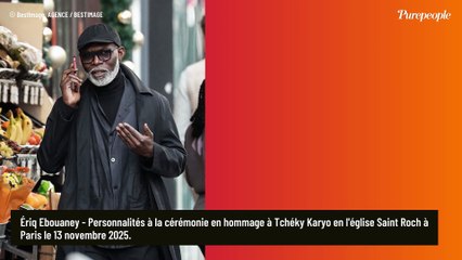 Quelques jours après l'ultime voyage de Tchéky Karyo, Vincent Cassel, Thierry Neuvic, Nicole Calfan et d'autres présents pour saluer la mémoire du comédien