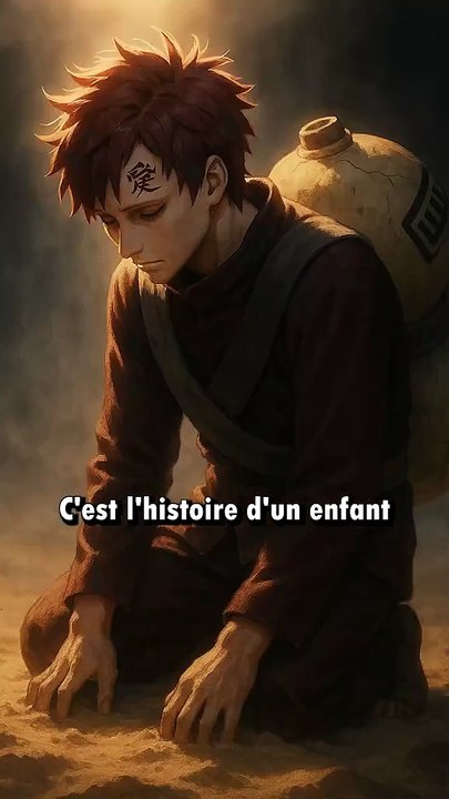 Gaara : L'enfant qui avait besoin d'amour. #gaara #naruto #manga #1jour1perso #animefr
