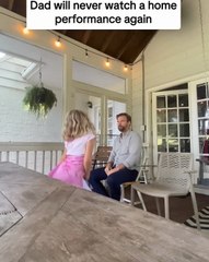 Dad Gets Iced! The "Home Performance" Ended With a Freezing Cold Surprise 😀