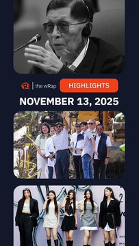 Today’s headlines: Juan Ponce Enrile, Bongbong Marcos, NewJeans | The wRap | November 13, 2025