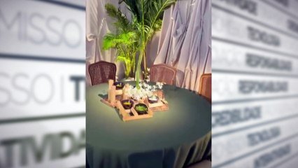 O jantar da rainha No salão de festas do renovado Mercado de São Brás