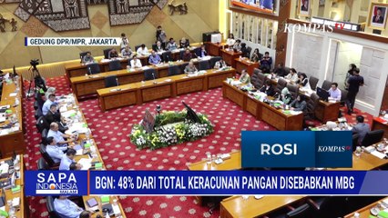 Kepala BGN Ungkap MBG Sumbang 48 Persen Keracunan Pangan di Indonesia | SAPA MALAM