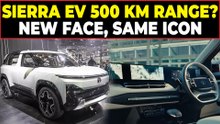 Tata Sierra EV Teased! New Design, 500 km Range, Launch Timeline Explained