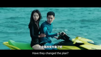 Jaws of Death! A Great white shark hunts a boat on the sea, massacring a party! No escape!🦈#movie