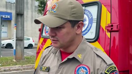 Motorista foge após atropelar mãe e filho em cruzamento movimentado de Umuarama