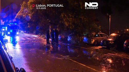 Portugal: tempestade Cláudia provoca cheias graves e cortes de eletricidade em todo o país