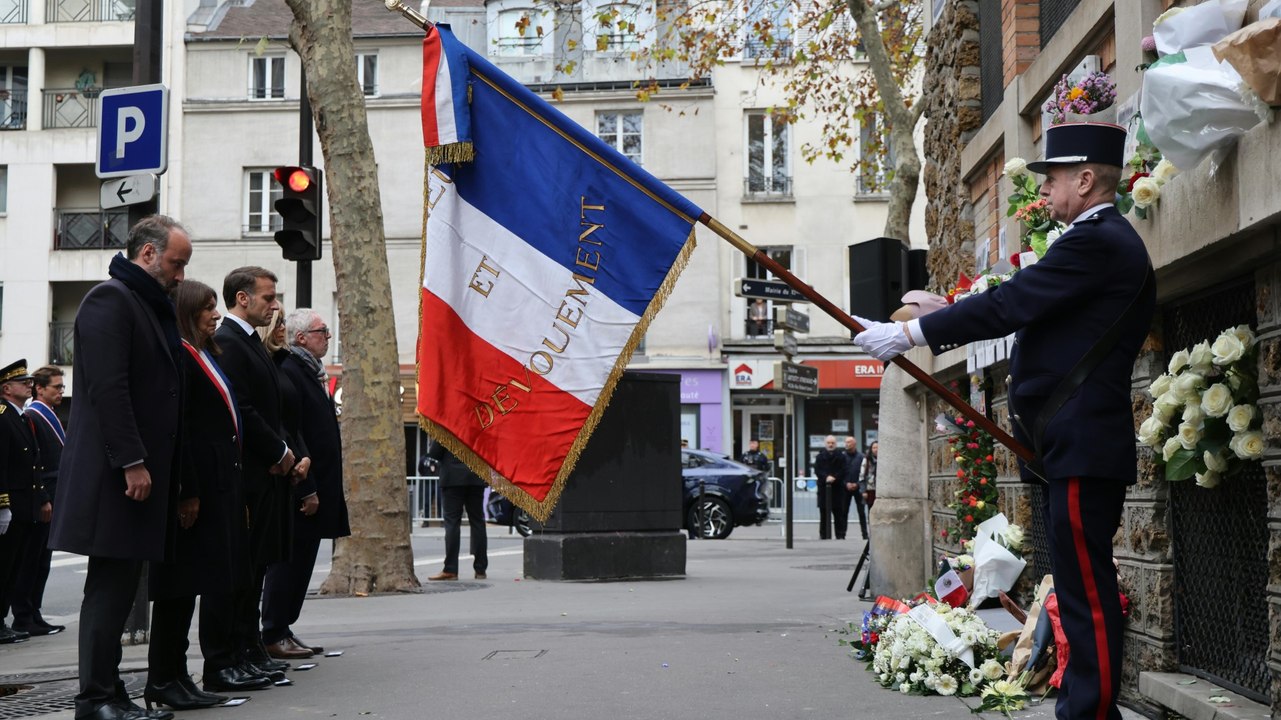 Frankreich gedenkt der Opfer der Anschläge vor zehn Jahren