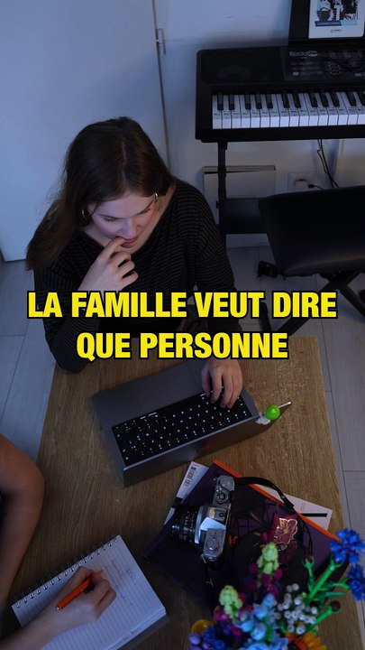 La famille veut dire que personne n'est laissé pour compte ou oublié