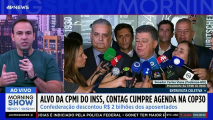 ESCÂNDALO! Alvo da CPMI do INSS por DESVIAR R$2 BILHÕES é recebida na COP30