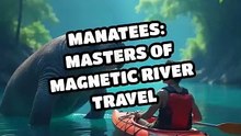 Manatees: Masters of Magnetic River Travel