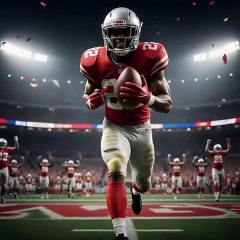 Unstoppable Touchdown Moment #NFL #FootballUSA #SportsViral #Touchdown #USAAthletes