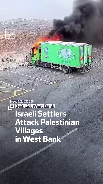 Israeli Settlers Attack Palestinian Villages in West Bank