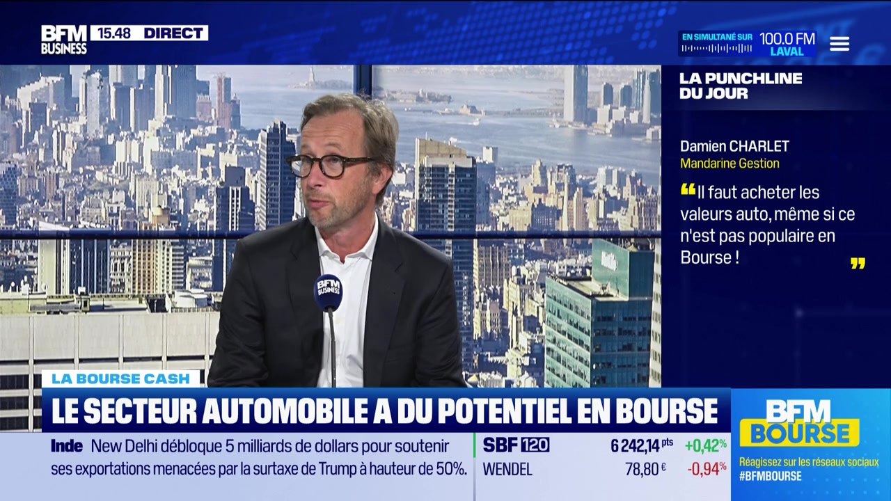 La bourse cash : "Il faut acheter les valeurs auto, même si ce n'est pas populaire en Bourse" - 13/11