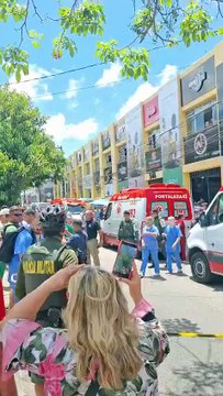 Profissionais do Samu são aplaudidos após resgate de bebês no Hospital César Cals