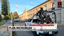 Alistan visita de Harfuch y Trevilla para coordinar el Plan Michoacán