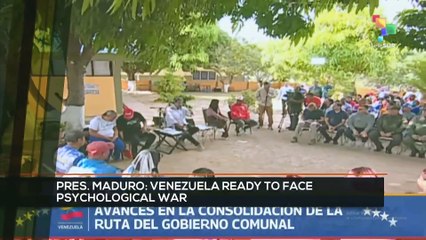 FTS 10:30 13-11: Pres. Maduro: Venezuela ready to face psychological war