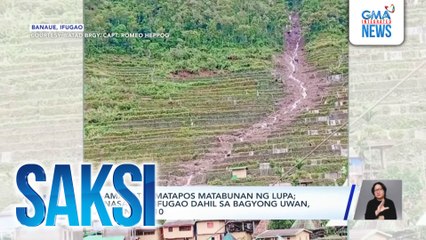 Mag-ama patay matapos matabunan ng lupa; mga nasawi sa Ifugao dahil sa Bagyong Uwan, umakyat na sa 10 | Saksi