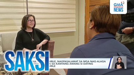 Katrina Ponce Enrile, nagpasalamat sa mga nag-alaga at nagdasal para sa kanyang amang si Dating SP Juan Ponce Enrile | Saksi