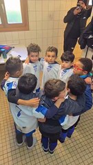 La joie de la victoire chez les jeunes U7