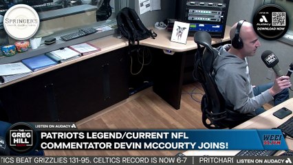 Patriots legend Devin McCourty joins! The Greg Hill Show!