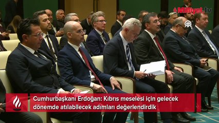 Cumhurbaşkanı Erdoğan: Kıbrıs milli davamızdır, duruşumuz her zaman nettir