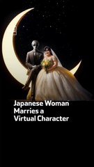 Japanese Woman Marries a Virtual Character