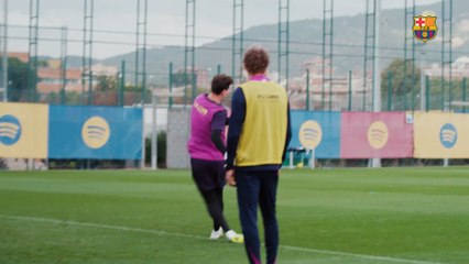 Entrenamiento del Barça ⚽