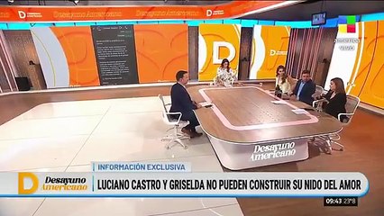 El inesperado problema de Griselda Siciliani y Luciano Castro para construir su nido de amor costero