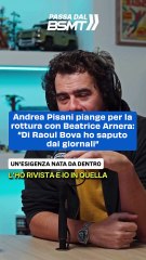 Andrea Pisani piange per la rottura con Beatrice Arnera: “Di Raoul Bova ho saputo dai giornali”