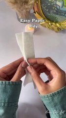 How to make Lily from tissue paper _ paper flower making _ paper flower #shorts #papercrafts #craft